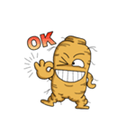 Amusing Mr. Ginseng part 1 (Daily Life)（個別スタンプ：1）