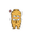 Amusing Mr. Ginseng part 1 (Daily Life)（個別スタンプ：3）