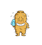 Amusing Mr. Ginseng part 1 (Daily Life)（個別スタンプ：8）