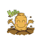 Amusing Mr. Ginseng part 1 (Daily Life)（個別スタンプ：9）