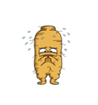 Amusing Mr. Ginseng part 1 (Daily Life)（個別スタンプ：17）