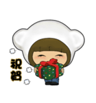 Tina Fish (Bear's clothing)(Traditional)（個別スタンプ：15）
