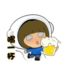 Tina Fish (Bear's clothing)(Traditional)（個別スタンプ：16）