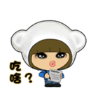 Tina Fish (Bear's clothing)(Traditional)（個別スタンプ：24）