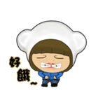Tina Fish (Bear's clothing)(Traditional)（個別スタンプ：28）