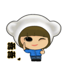 Tina Fish (Bear's clothing)(Traditional)（個別スタンプ：32）