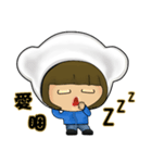 Tina Fish (Bear's clothing)(Traditional)（個別スタンプ：37）