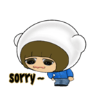 Tina Fish (Bear's clothing)(Traditional)（個別スタンプ：38）