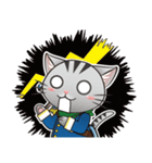 Brave Cat（個別スタンプ：9）
