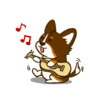 Love Corgi (Cute tricolor)（個別スタンプ：20）