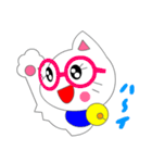 めがねこ（マンガアクション）（個別スタンプ：31）