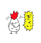 にわとり男の日々（個別スタンプ：16）