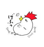 にわとり男の日々（個別スタンプ：17）