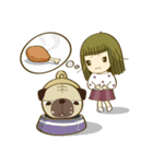 PookPug（個別スタンプ：36）