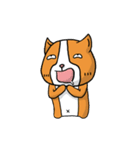 Dog ＆ Bear 2（個別スタンプ：34）