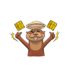 Hello~I'm Otter（個別スタンプ：21）