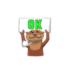 Hello~I'm Otter（個別スタンプ：23）