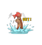 Hello~I'm Otter（個別スタンプ：28）
