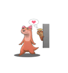 Hello~I'm Otter（個別スタンプ：33）
