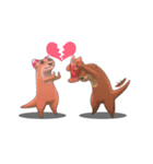 Hello~I'm Otter（個別スタンプ：34）