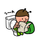 かたつむりーまん（個別スタンプ：19）