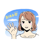 女子のスタンプ♡（個別スタンプ：14）