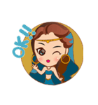 Cute arabian princess sticker pack（個別スタンプ：7）