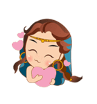 Cute arabian princess sticker pack（個別スタンプ：10）