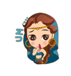 Cute arabian princess sticker pack（個別スタンプ：17）