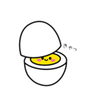 ゆで卵、ときどき煮卵（個別スタンプ：33）