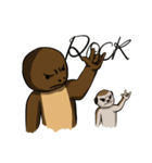 Sloth＆Meerkat（個別スタンプ：35）