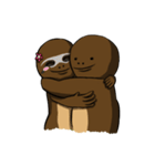 Sloth＆Meerkat（個別スタンプ：37）
