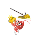 Super~Shrimp（個別スタンプ：34）