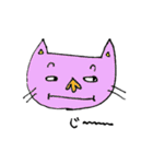 おかっぱちゃんと猫くん（個別スタンプ：37）