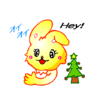 うさねこぱんだ（クリスマス編）（個別スタンプ：5）