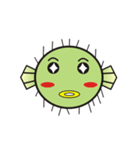 I'm a puffer fish！（個別スタンプ：8）