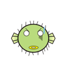 I'm a puffer fish！（個別スタンプ：9）