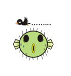 I'm a puffer fish！（個別スタンプ：21）