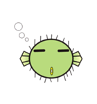 I'm a puffer fish！（個別スタンプ：22）