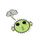 I'm a puffer fish！（個別スタンプ：26）