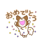 パピヨン 犬スタンプ（個別スタンプ：2）