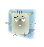 Owl Archie (Action Version)（個別スタンプ：13）