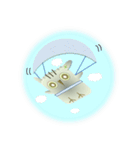 Owl Archie (Action Version)（個別スタンプ：21）