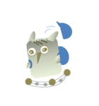 Owl Archie (Action Version)（個別スタンプ：31）