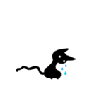 伸び猫（個別スタンプ：18）