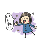 Do your best. Girl（個別スタンプ：1）