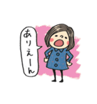 Do your best. Girl（個別スタンプ：4）