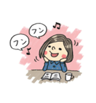 Do your best. Girl（個別スタンプ：34）