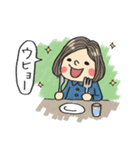 Do your best. Girl（個別スタンプ：35）