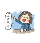 Do your best. Girl（個別スタンプ：38）